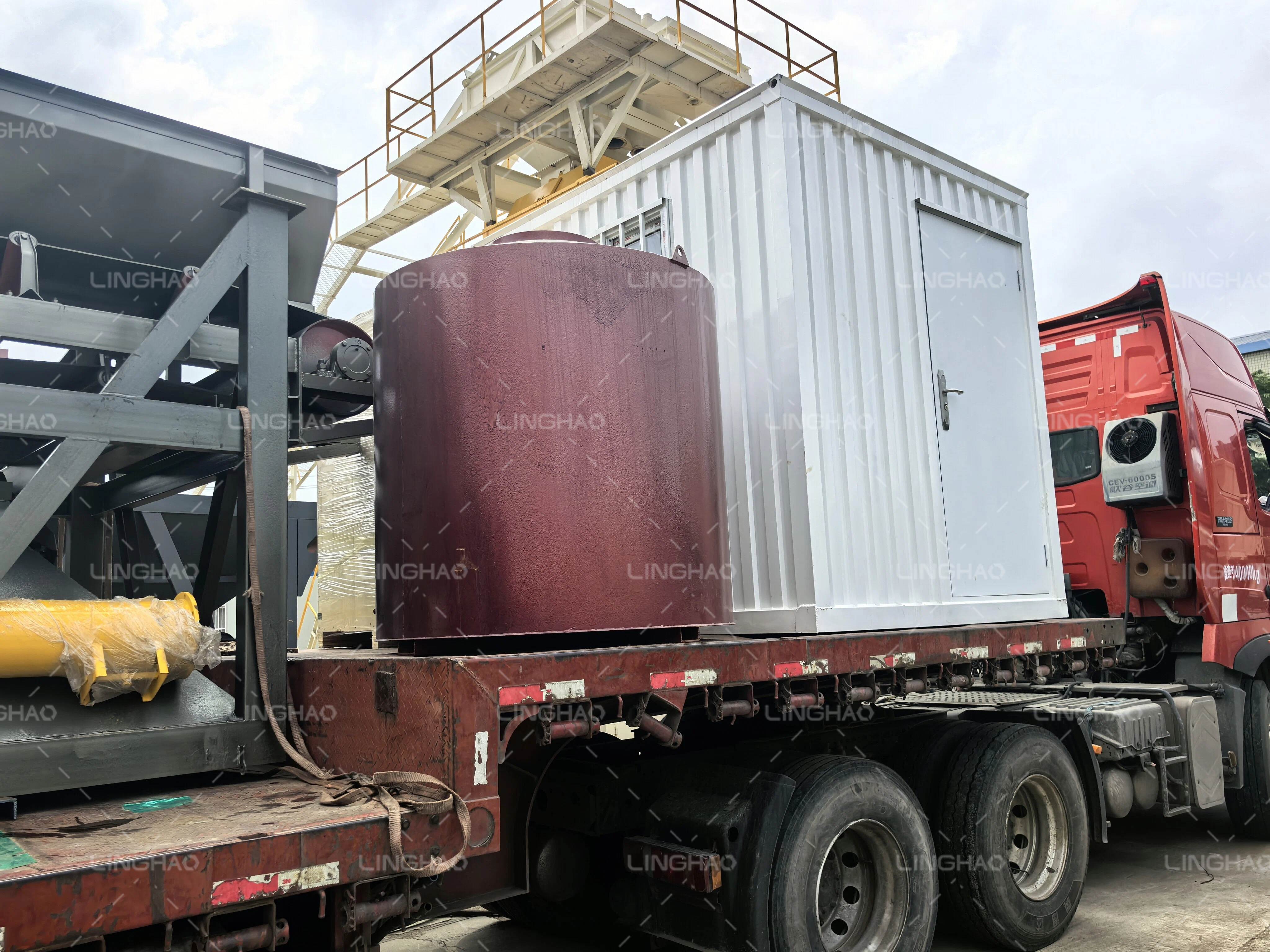 Close-up of HZS25 smart control system with remote monitoring interface and modular components