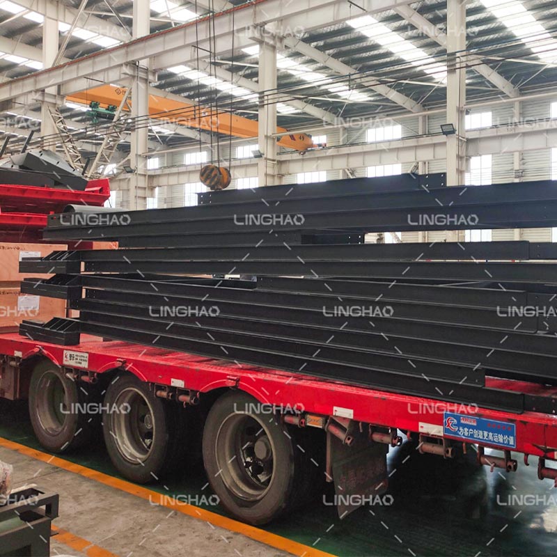 PF1007 Impact Crusher loaded for shipment to Russia at Sanqi Machinery port terminal