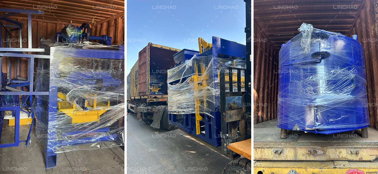 QTJ4-25 and QTJ4-40 Brick Machines Shipped to Nigeria