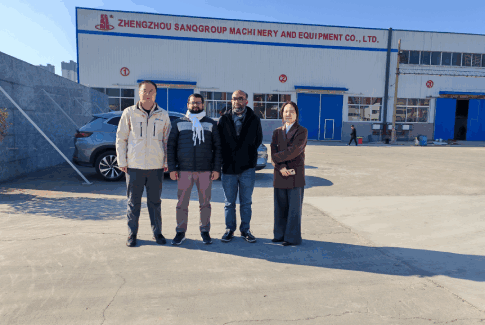 Bangladesh Customer Visits SanqGroup for Self-Loading Mixer, Pump & Silo