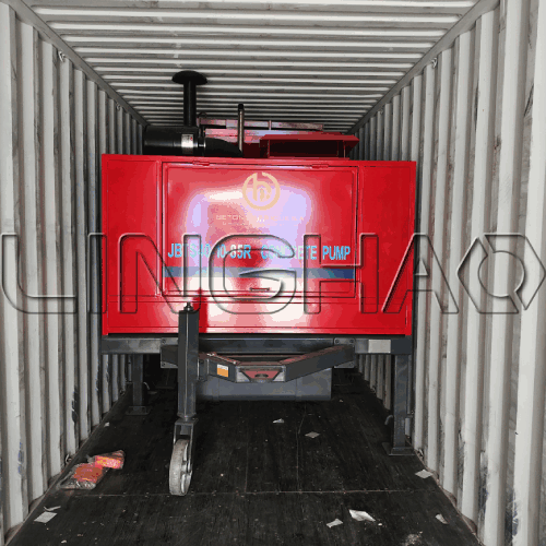 Customer evaluating block machine operation stability and data accuracy during functional testing