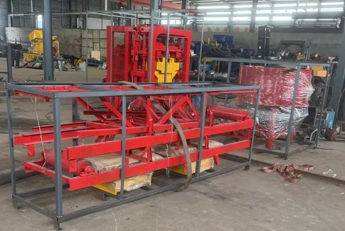 QTJ4-26 Brick Machine Shipped to Tanzania