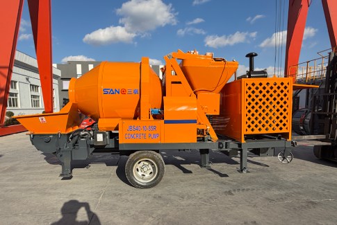 JBT40 Concrete Mixing Pump Arrives in India – Customer Highly Praises Quality & Service