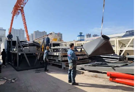 Custom 75m³/h Concrete Batching Plant Delivered to Samoa