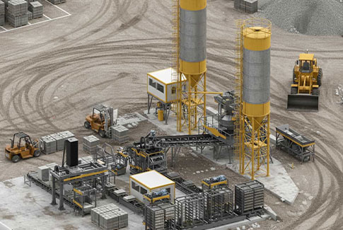 sanqgroup-fully-automatic-concrete-block-production-line